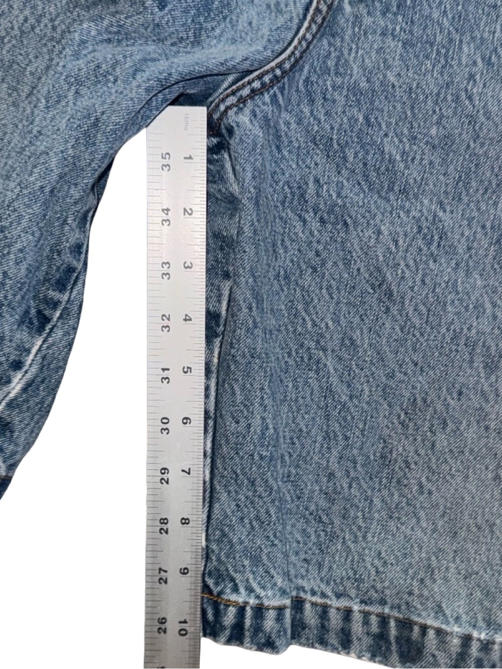 Vintage‎ Unionbay Denim Jean Jorts Shorts Mens Cargo Utility 32 Y2k - Picture 6 of 8